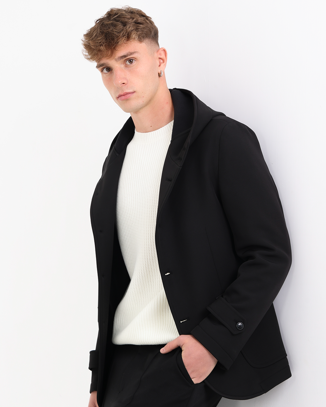 Giacca con cappuccio