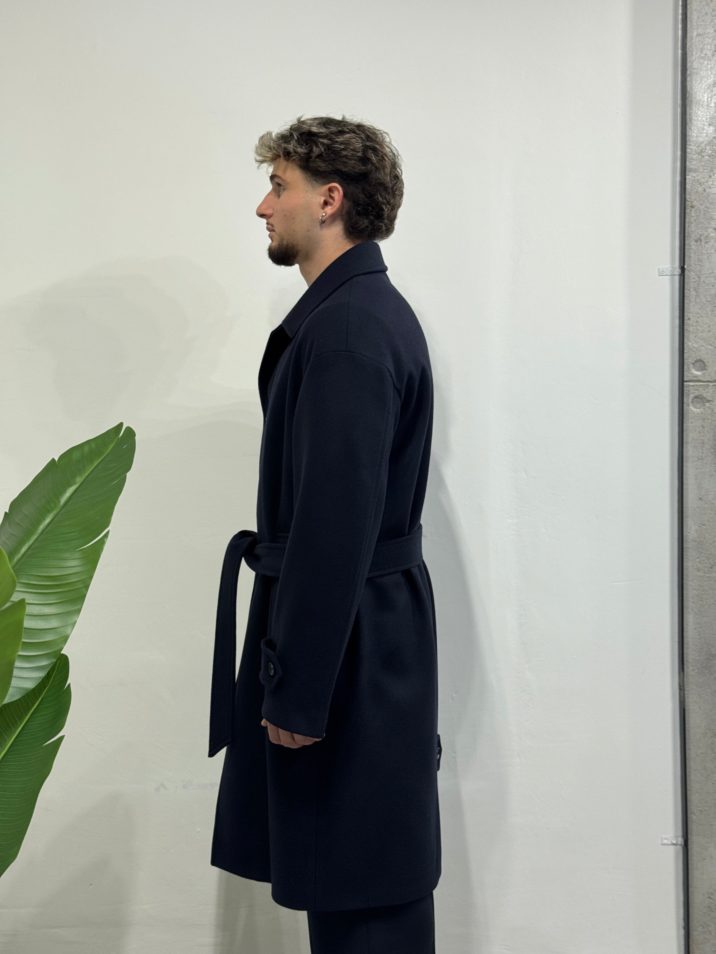 Cappotto Loden Relaxed Fit