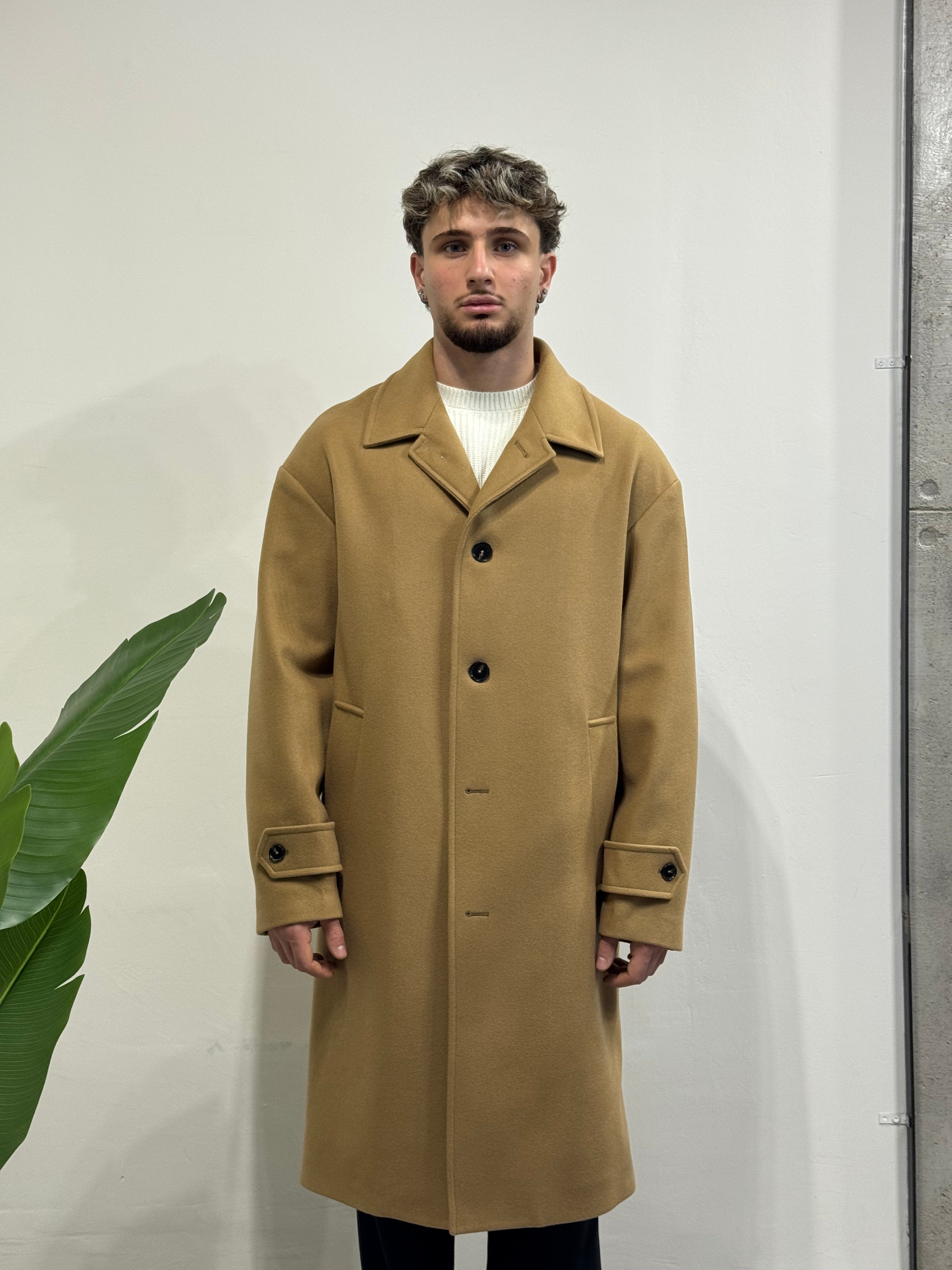 Cappotto Loden Relaxed Fit