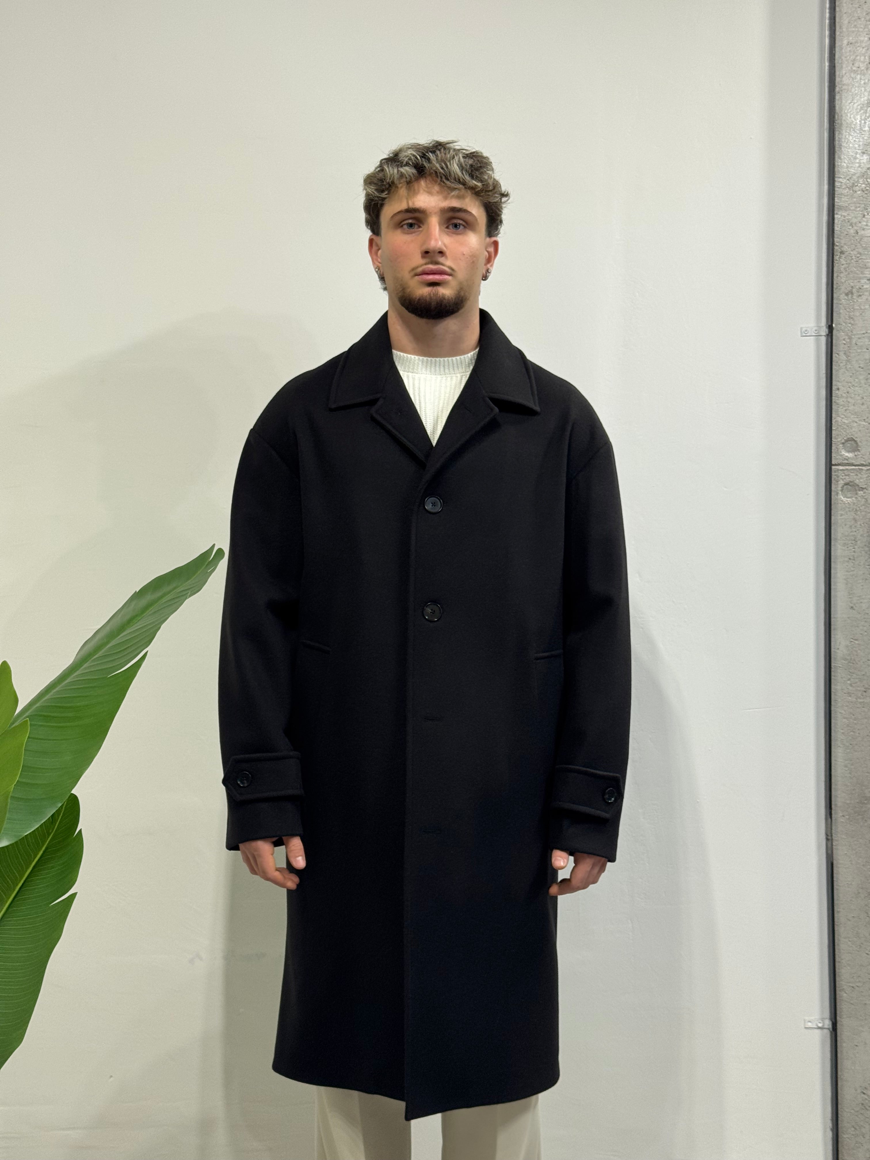 Cappotto Loden Relaxed Fit