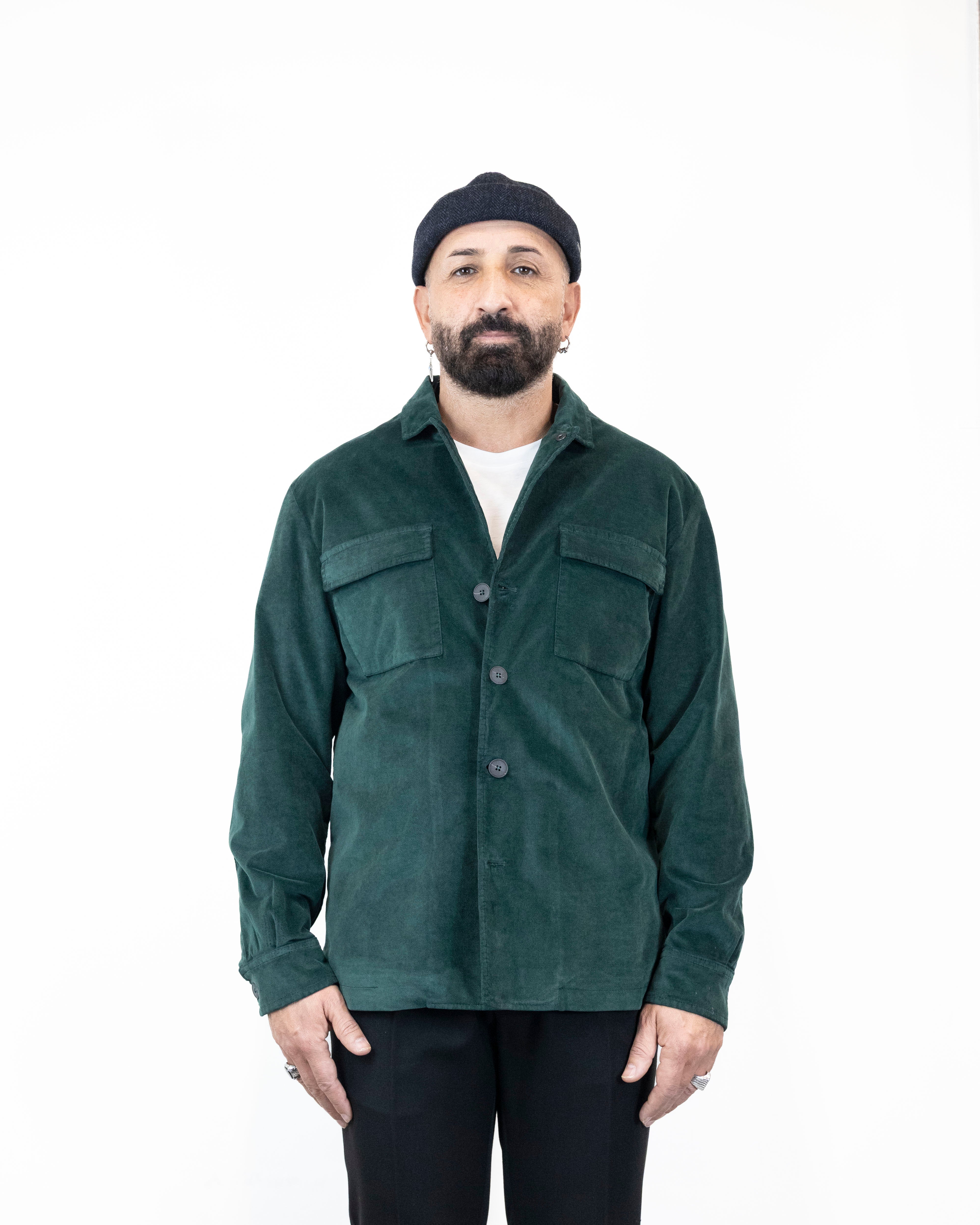 Camicione Velluto liscio