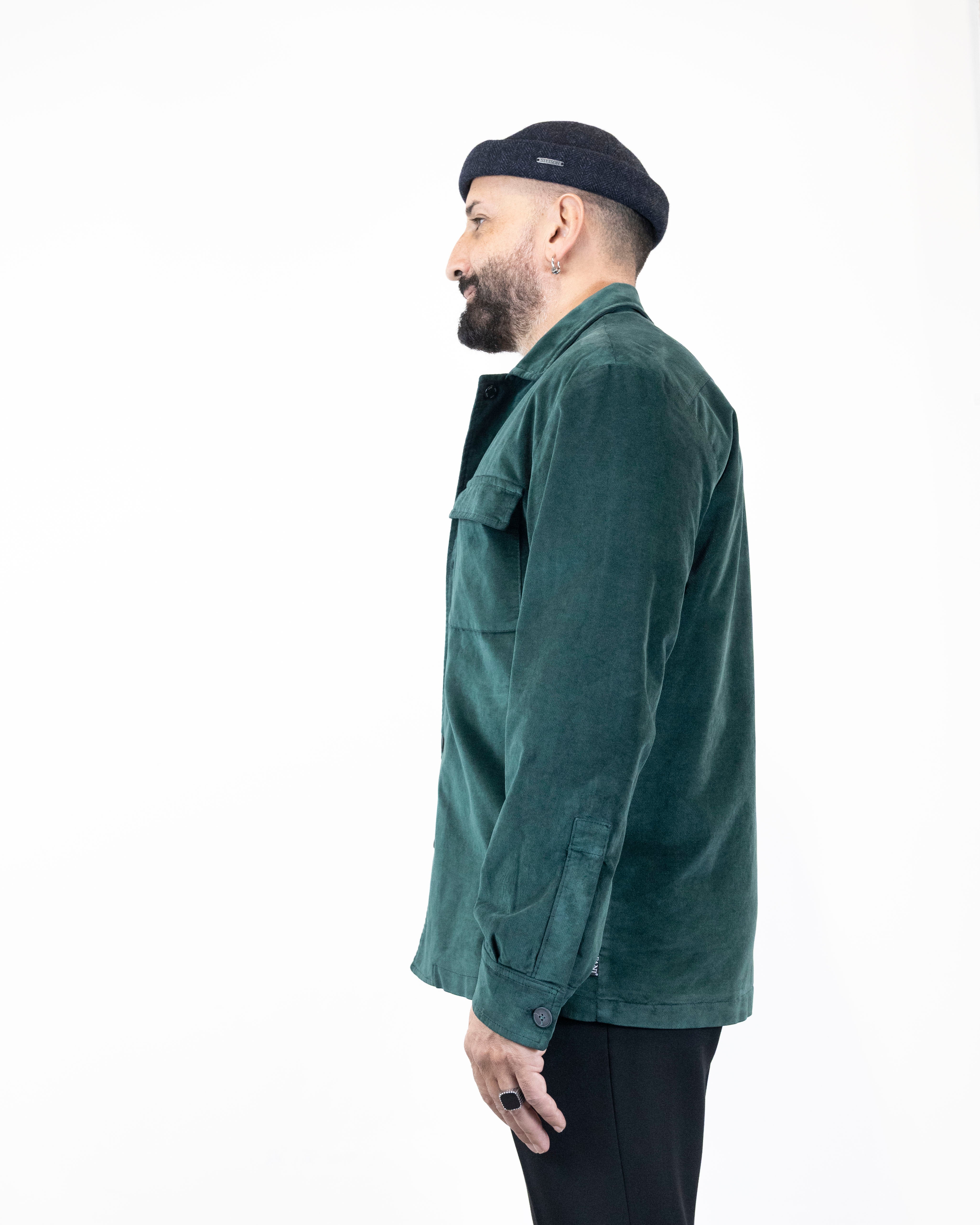 Camicione Velluto liscio