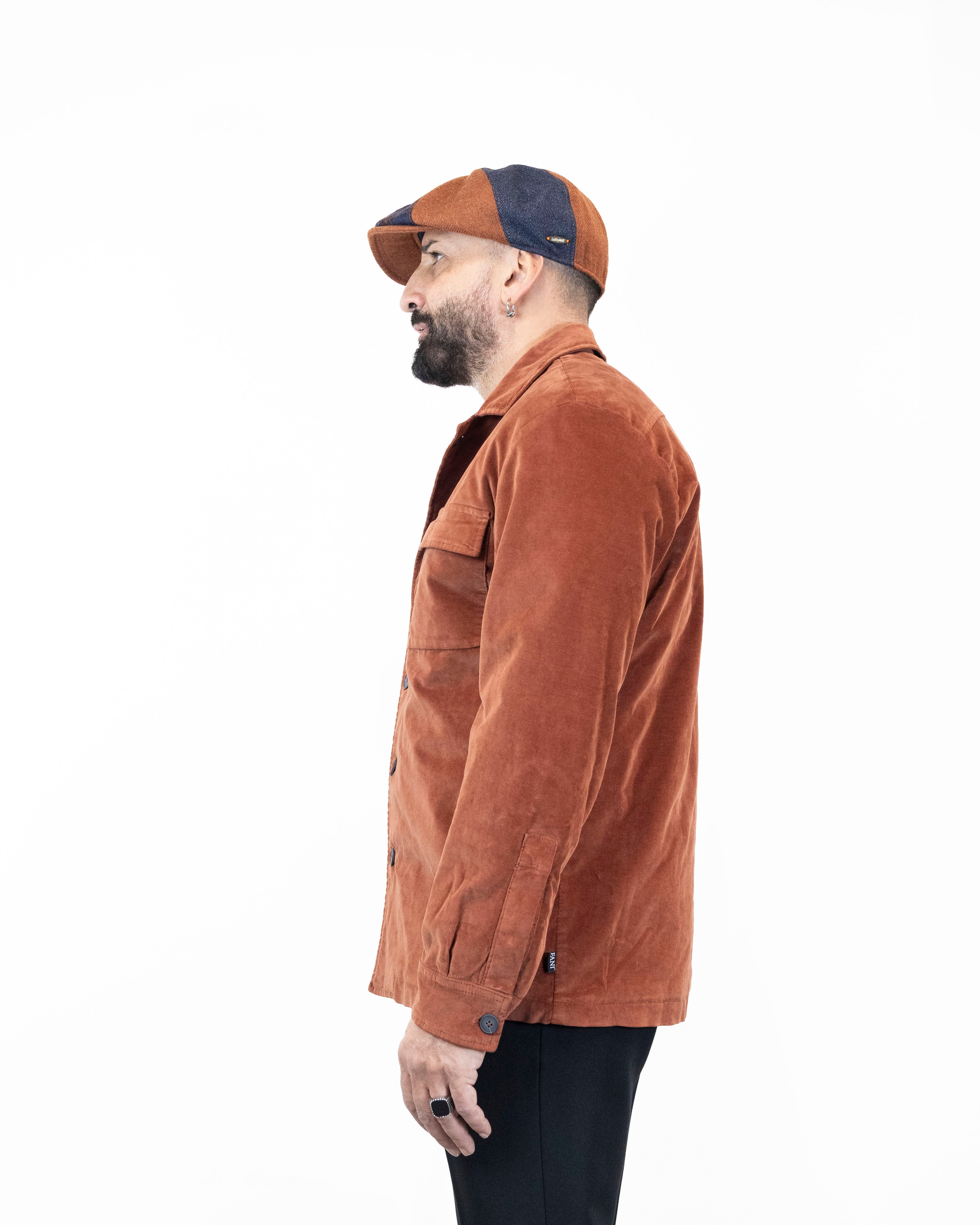 Camicione Velluto liscio