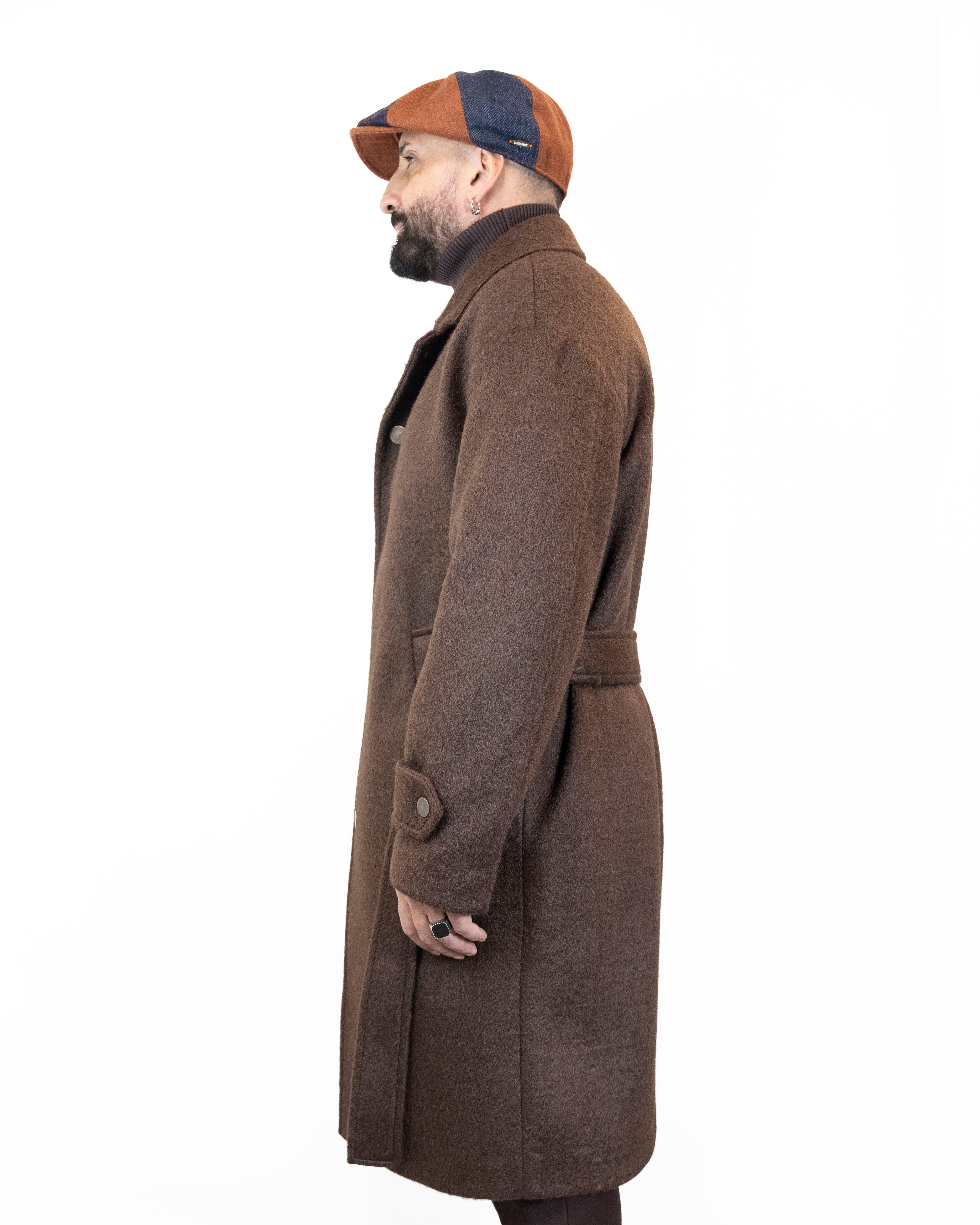 Cappotto Mono Petto OverSize con cintura