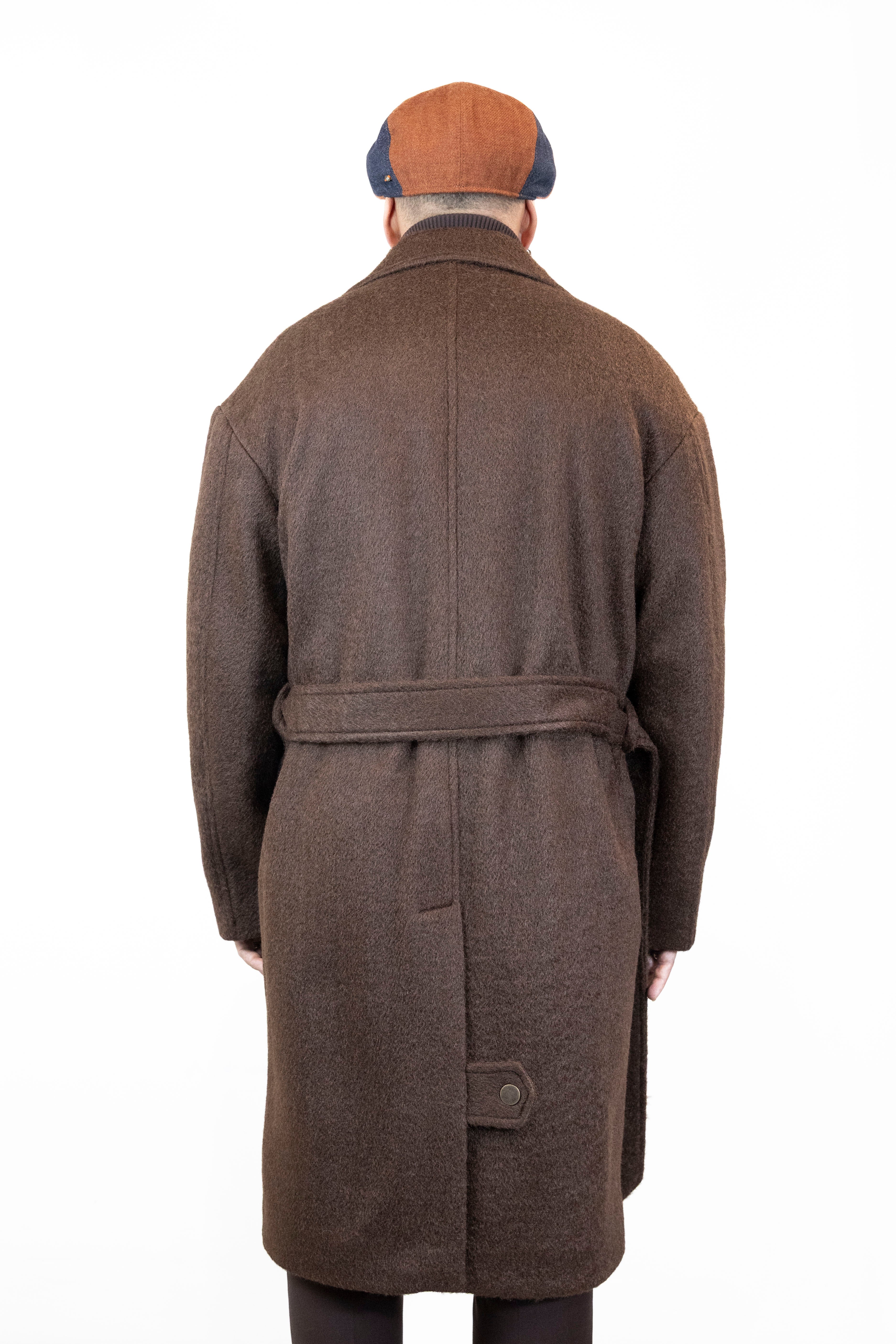 Cappotto Mono Petto OverSize con cintura