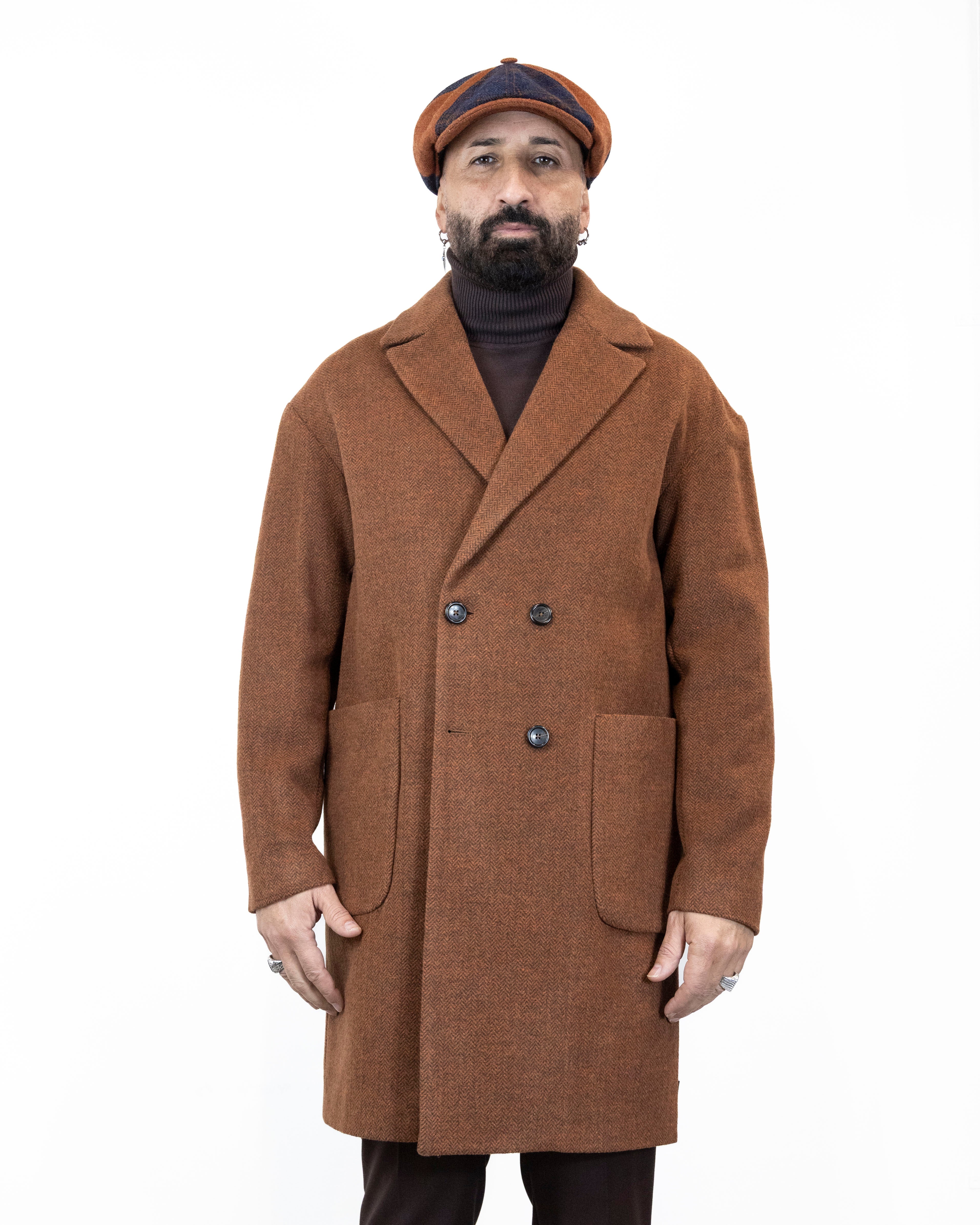 Cappotto Doppiopetto Relaxed Fit