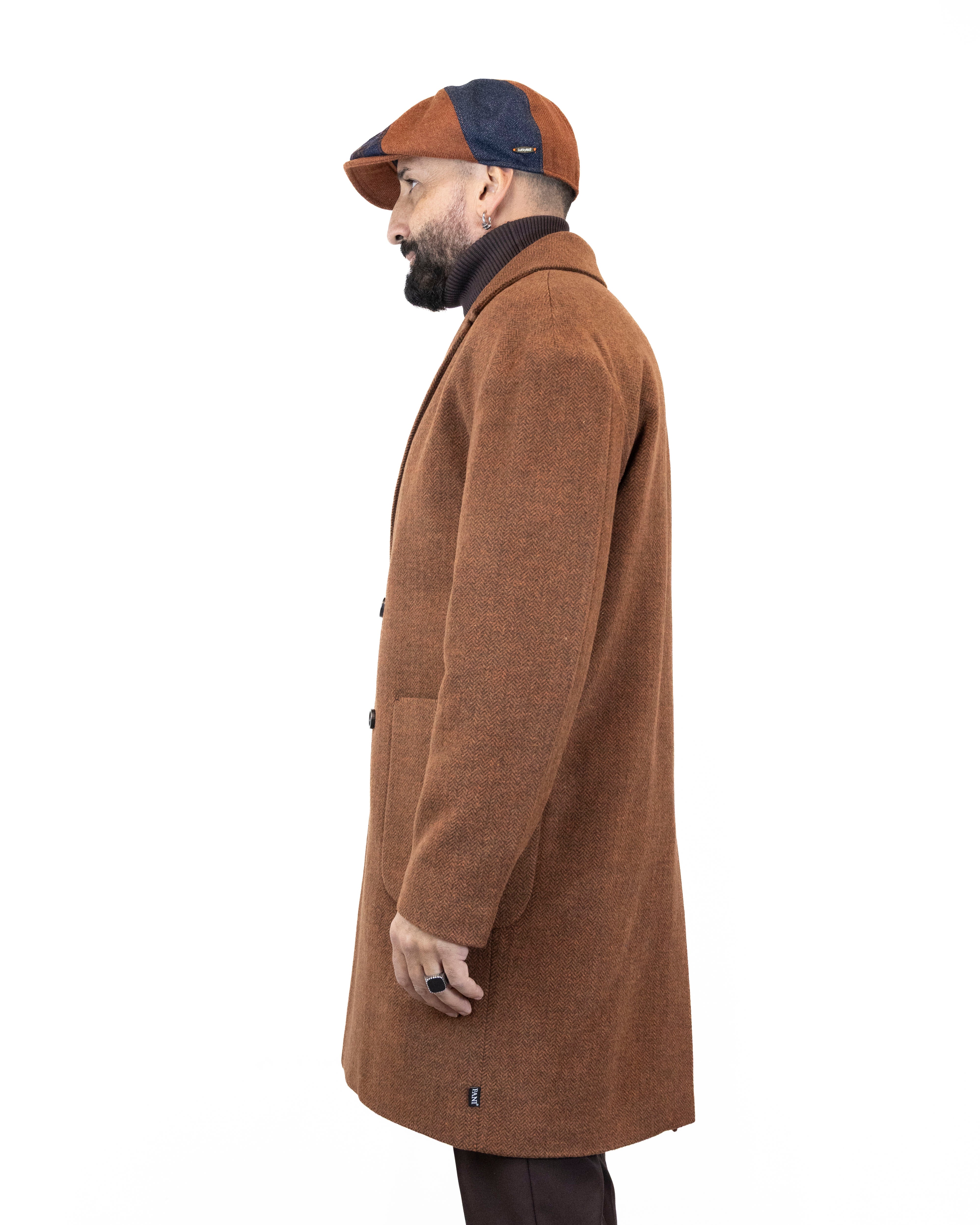 Cappotto Doppiopetto Relaxed Fit