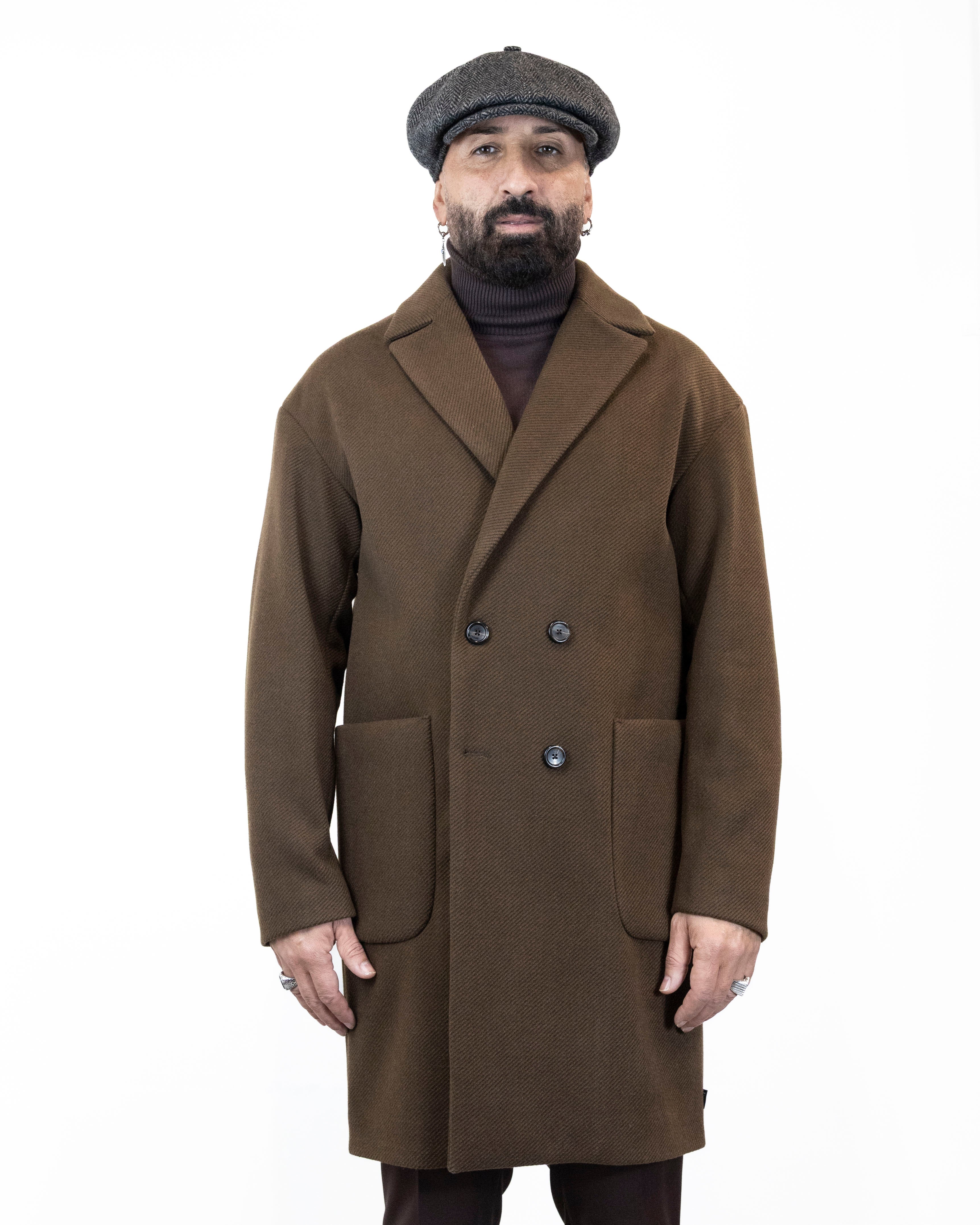 Cappotto Doppiopetto Relaxed Fit