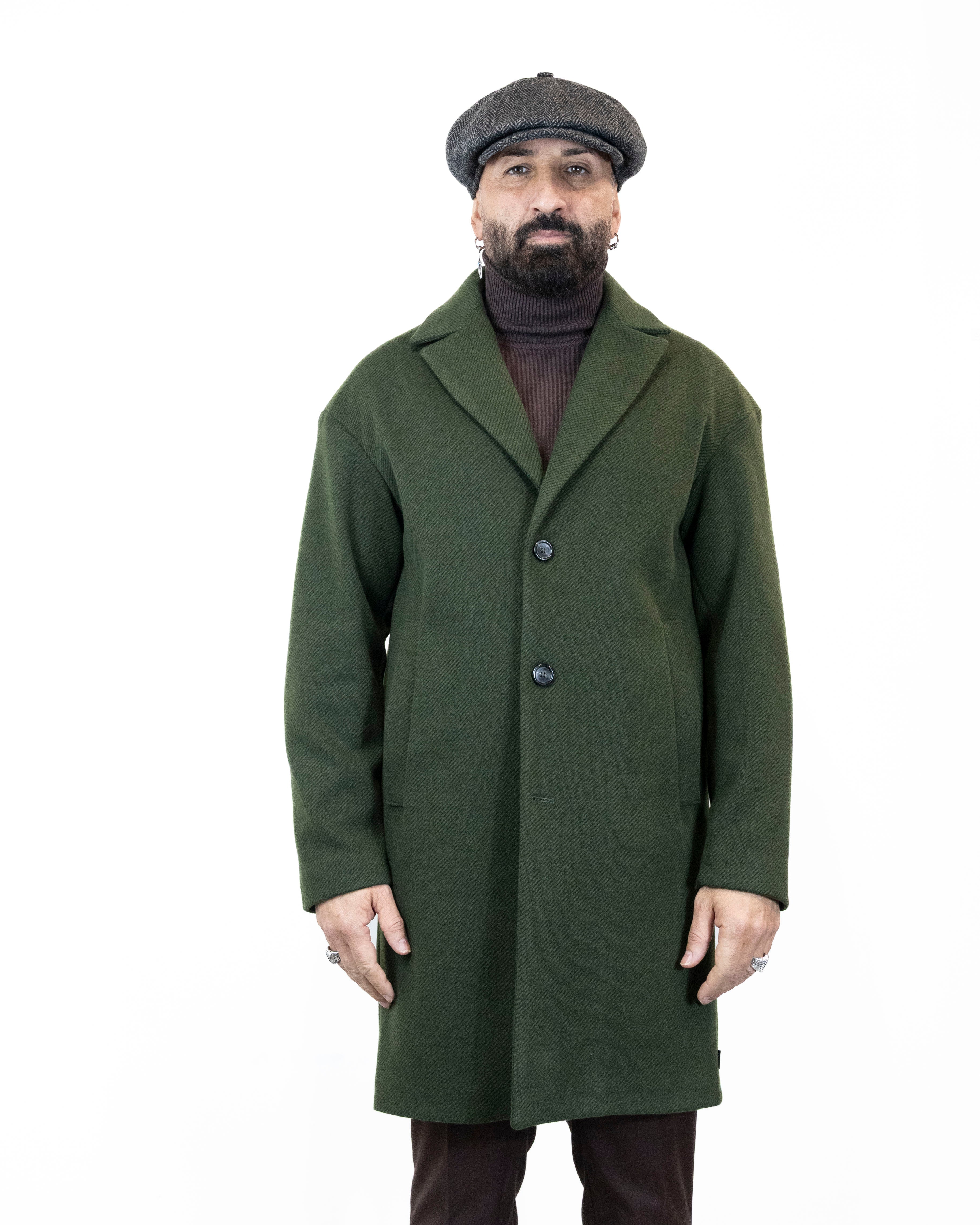 Cappotto Monopetto Relaxed Fit