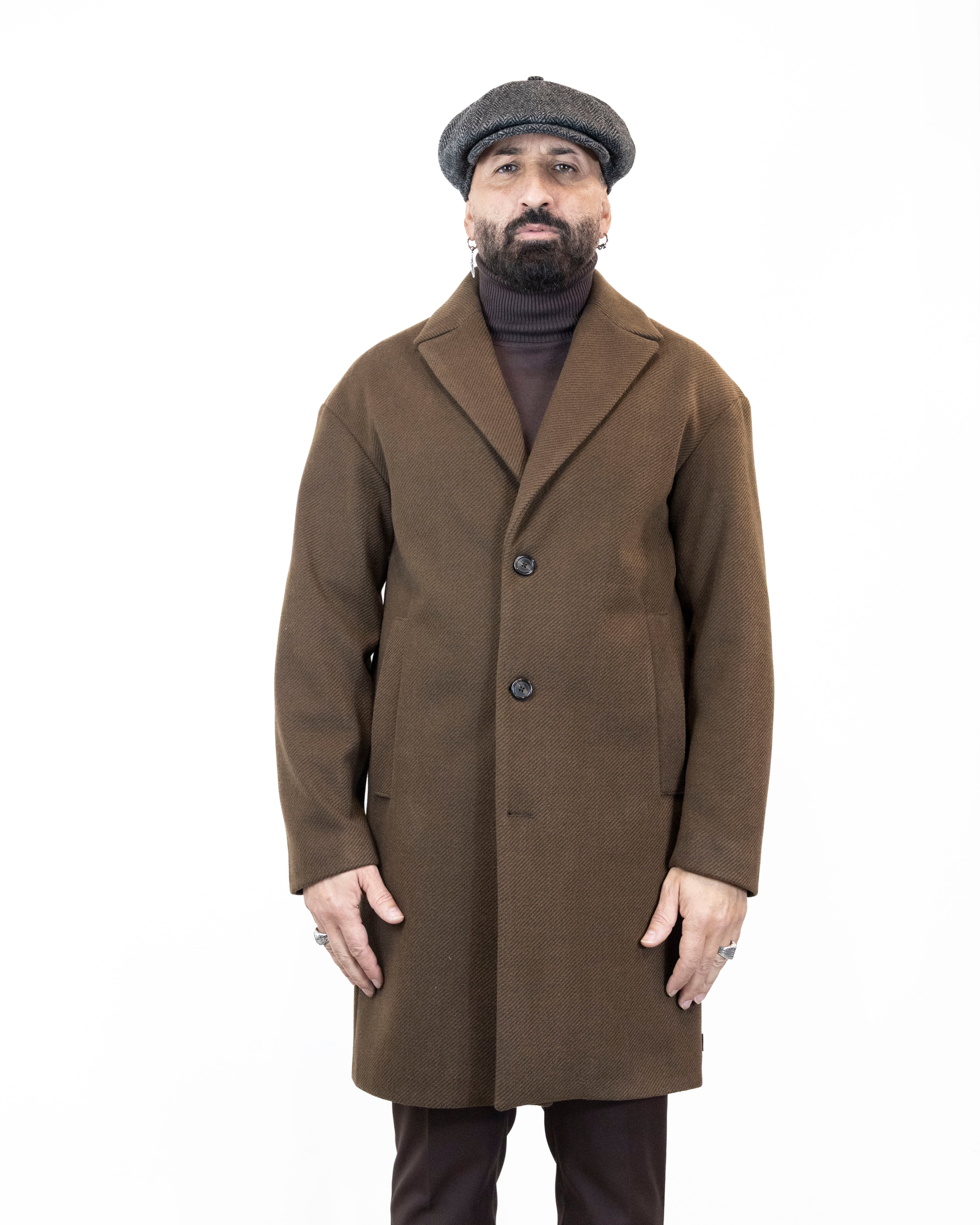 Cappotto Monopetto Relaxed Fit