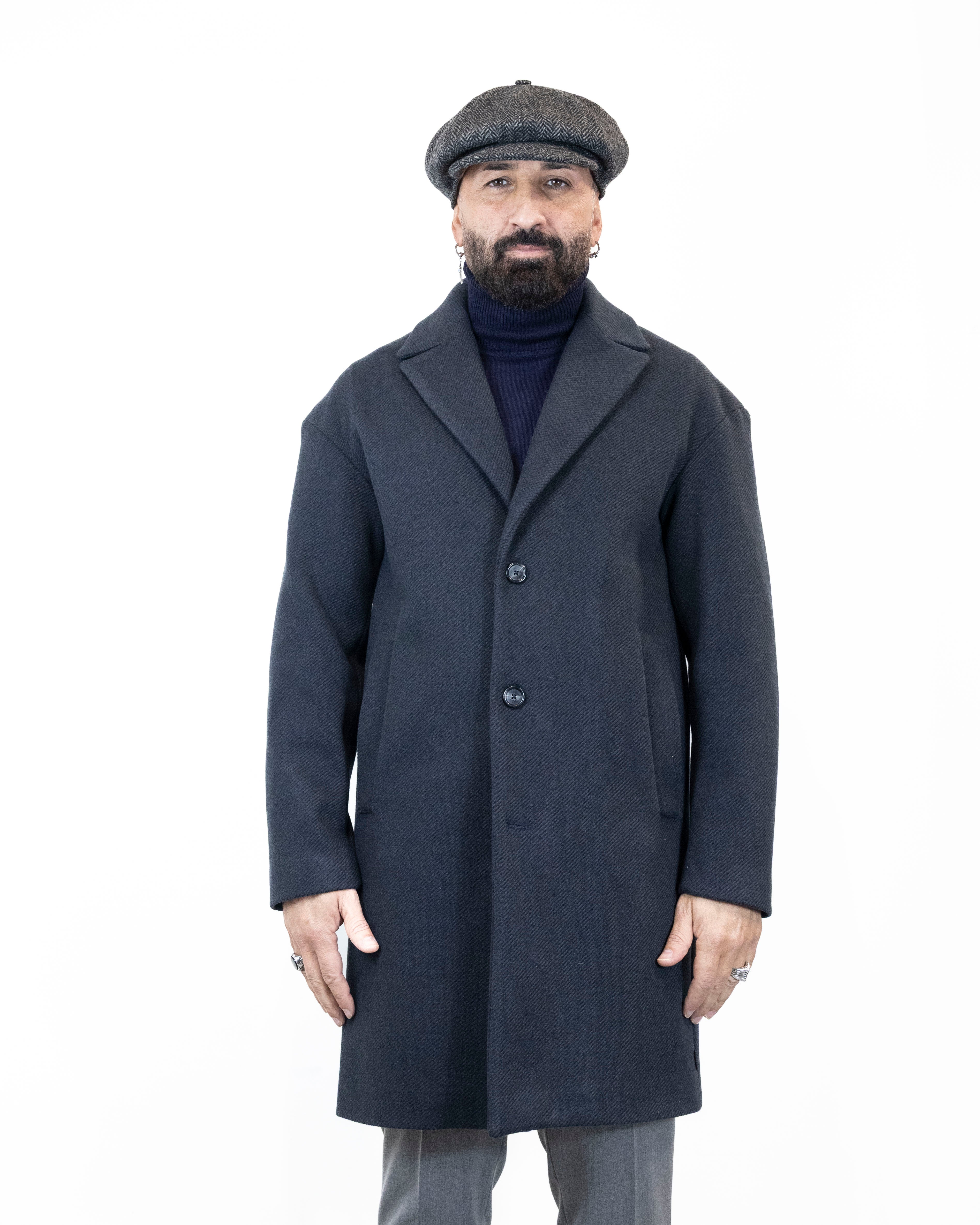 Cappotto Monopetto Relaxed Fit